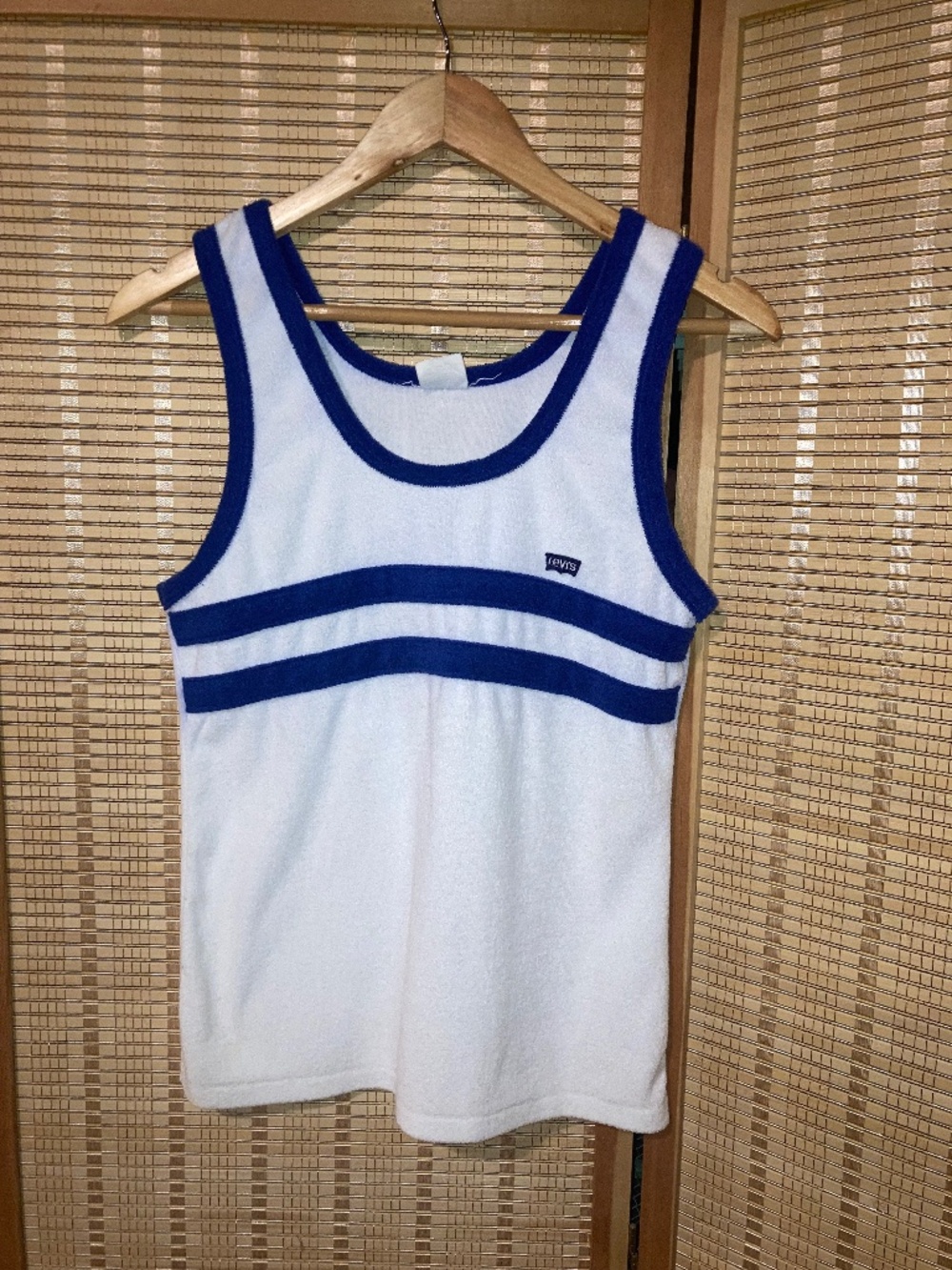 Vintage Levis terrycloth tank